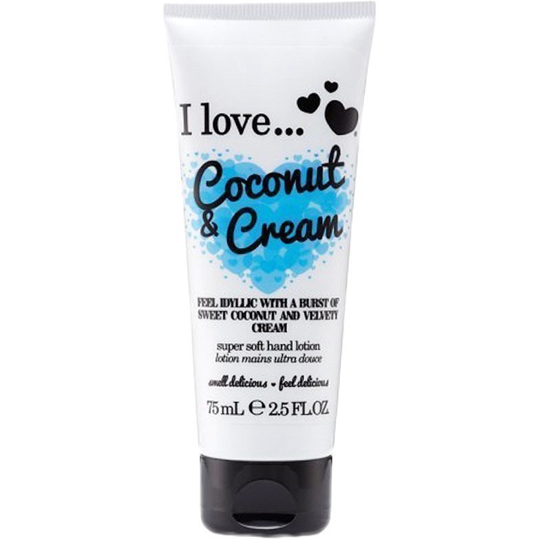 I love Coconut & Cream Super Soft Hand Cream 75ml